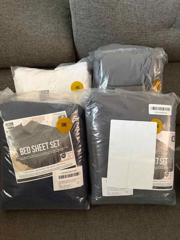 New Bed Sheet Sets and Fitted Sheets - Various Sizes - photo 2
