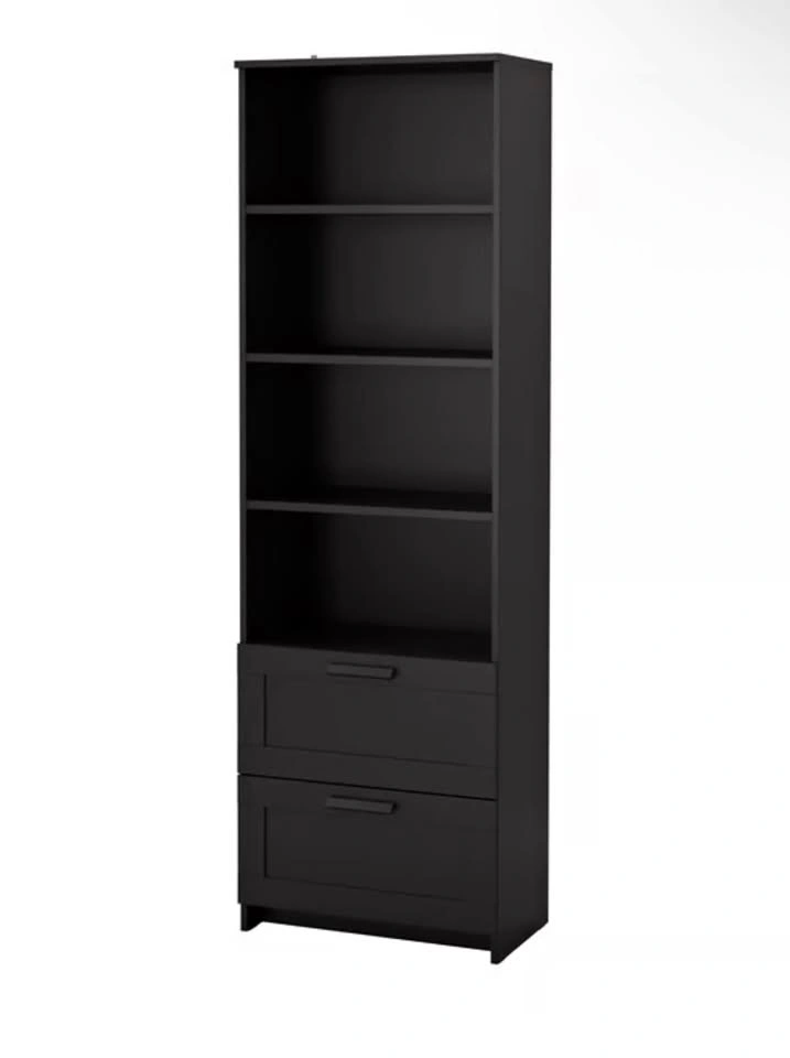 Black bookcase / bookshelf