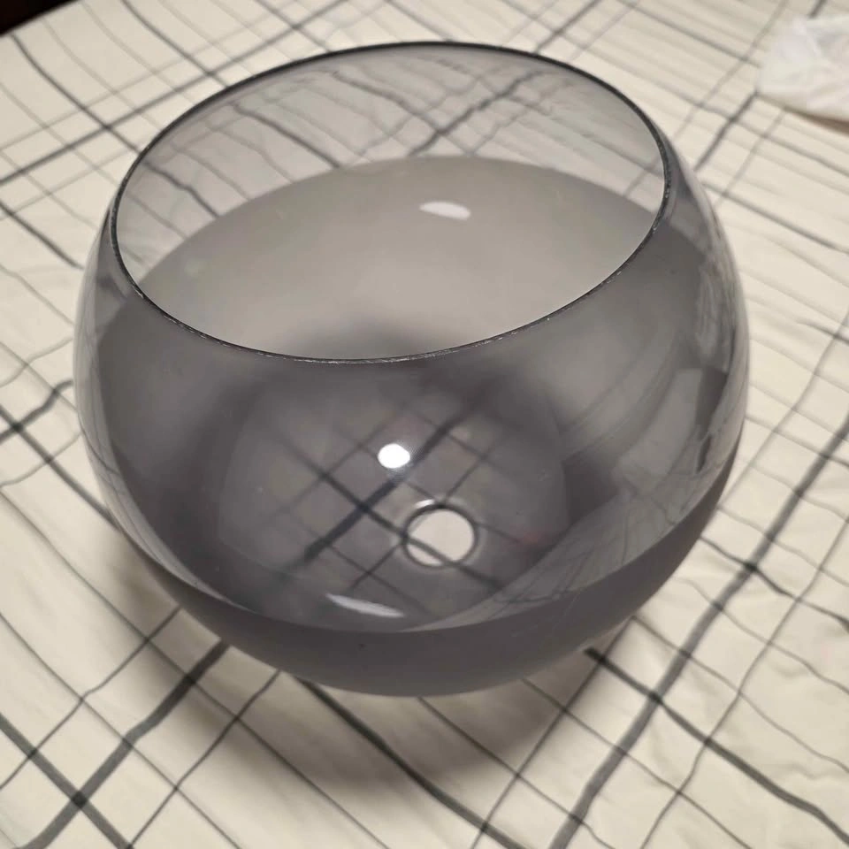 New IKEA JAKOBSBYN Frosted Glass Gray Pendant Lamp Shade - photo 3