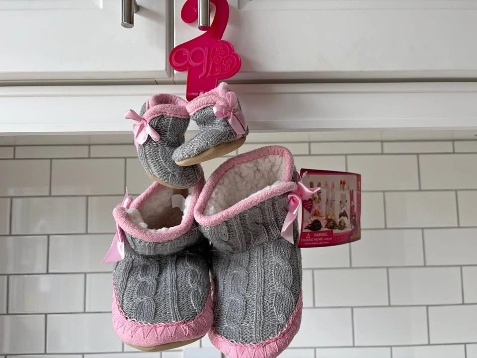 NEW WITH TAGS - Our Generation Matching Slippers
