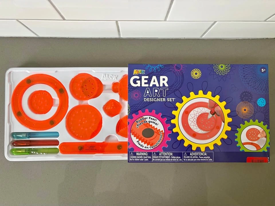 Art / Craft Activity for Kids (Gear Art)