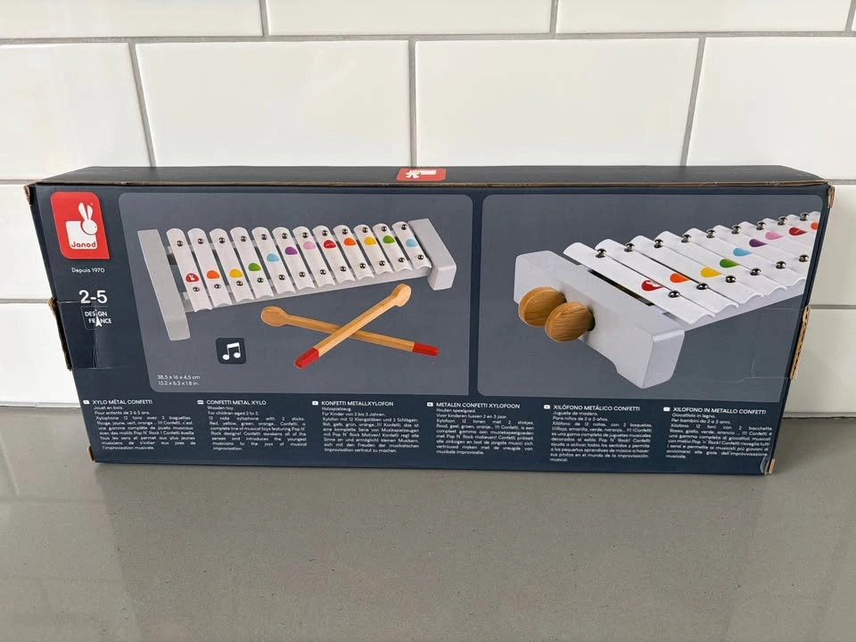 NEW IN BOX - Wooden Xylophone Music Instrument Toy for Kids/Todd - photo 2