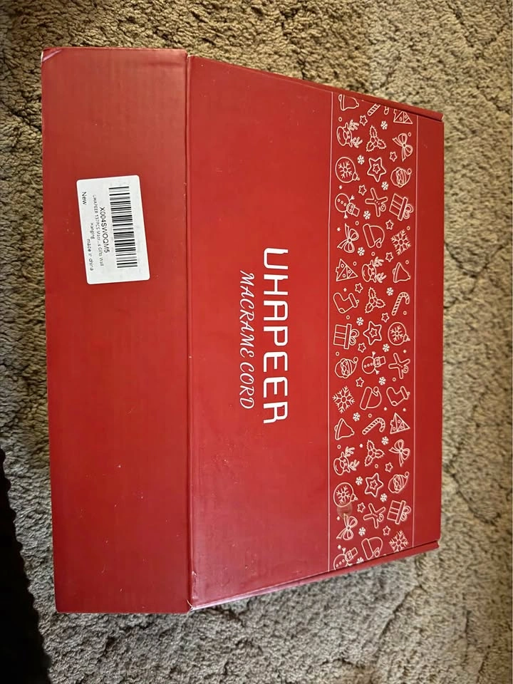 UHAPEER Christmas Macramé DIY Kit