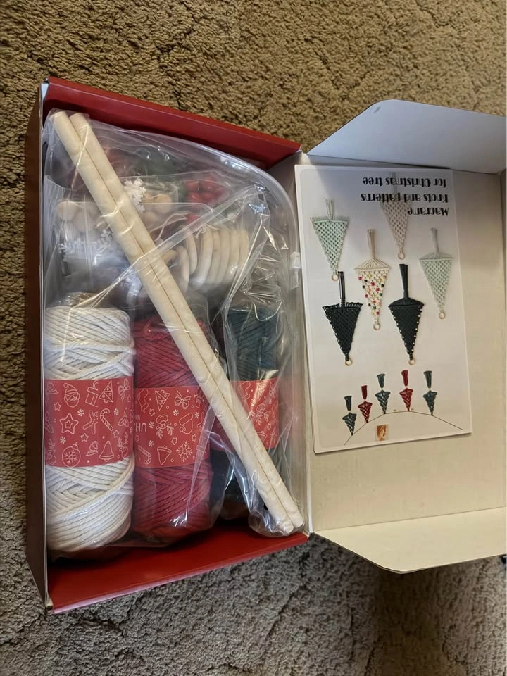 UHAPEER Christmas Macramé DIY Kit - photo 2