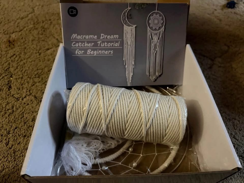 Macramé Dream Catcher DIY Kit - photo 2