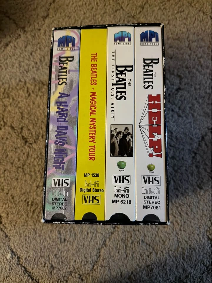 The Beatles Collection 4-VHS Box Set – MPI Home Video - photo 2