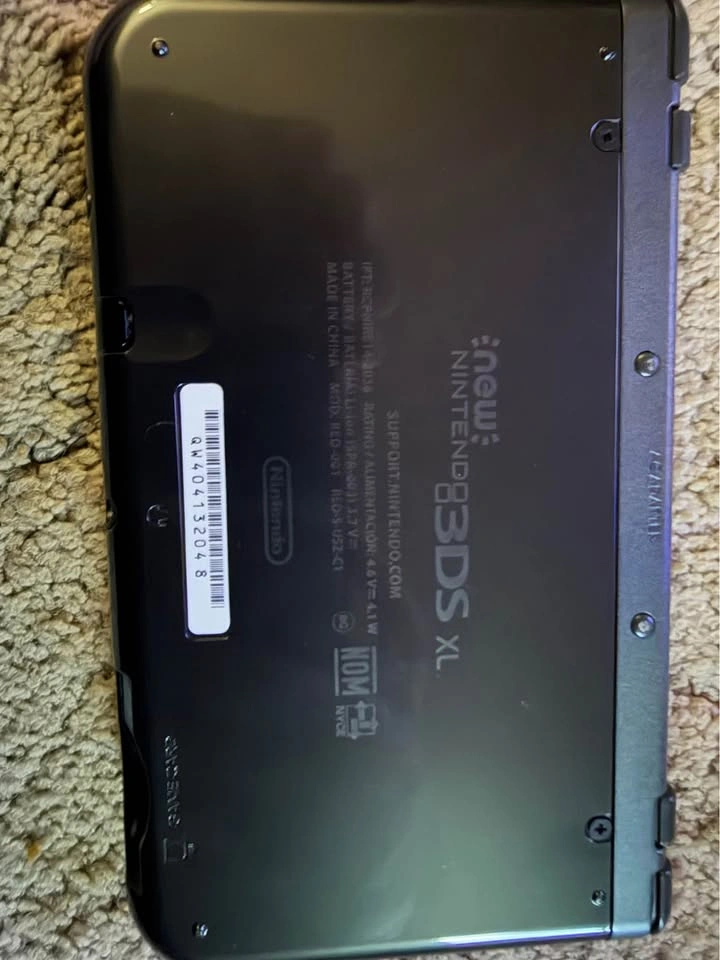 Nintendo 3DS XL Black – Modded/Jailbroken + Games - photo 3