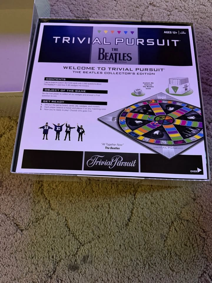 The Beatles Trivial Pursuit Collector’s Edition – Open Box / Unu - photo 3