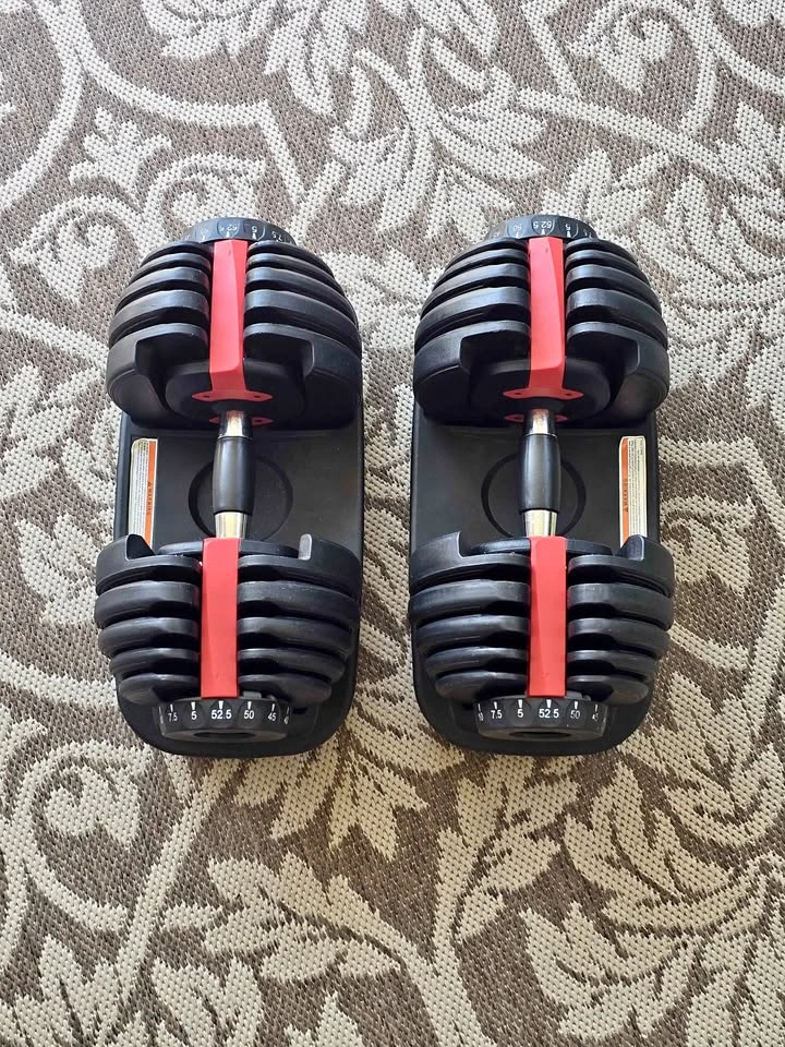 ADJUSTABLE DUMBBELLS! EXCELLENT CONDITION!
