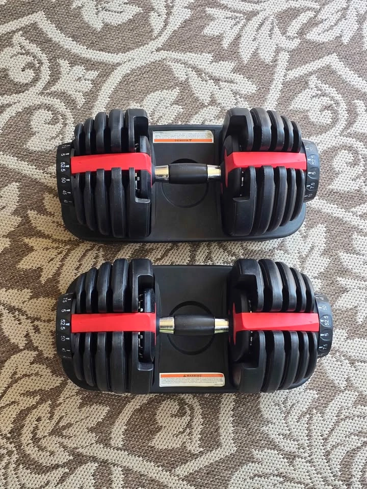 ADJUSTABLE DUMBBELLS! EXCELLENT CONDITION! - photo 2