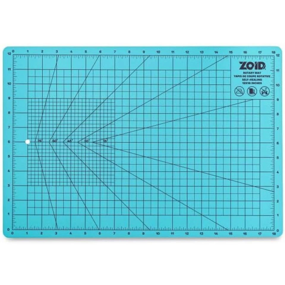 Craft Mat - Self-Healing Mat, 18” x 24” - Zoid - Reversible 3mm - photo 3