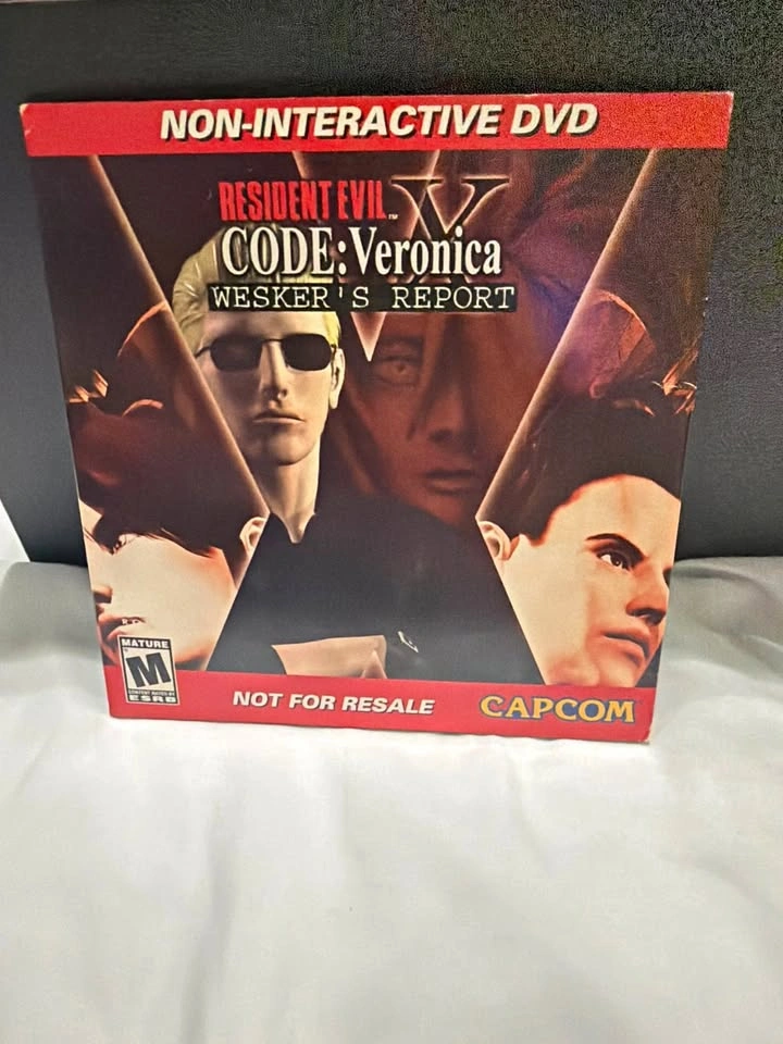 Resident Evil Code Veronica X: Wesker’s Report – Rare Promo DVD