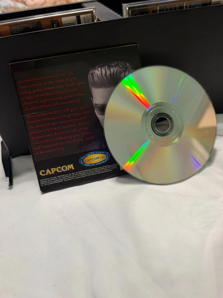 Resident Evil Code Veronica X: Wesker’s Report – Rare Promo DVD - photo 3