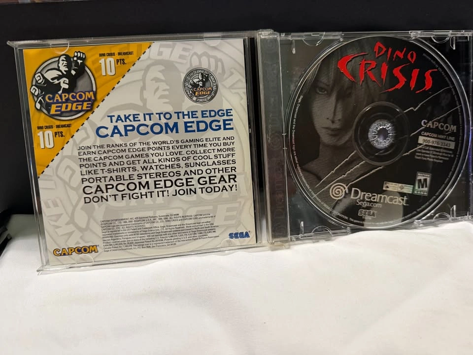 Dino Crisis – Sega Dreamcast – Original CIB - photo 2