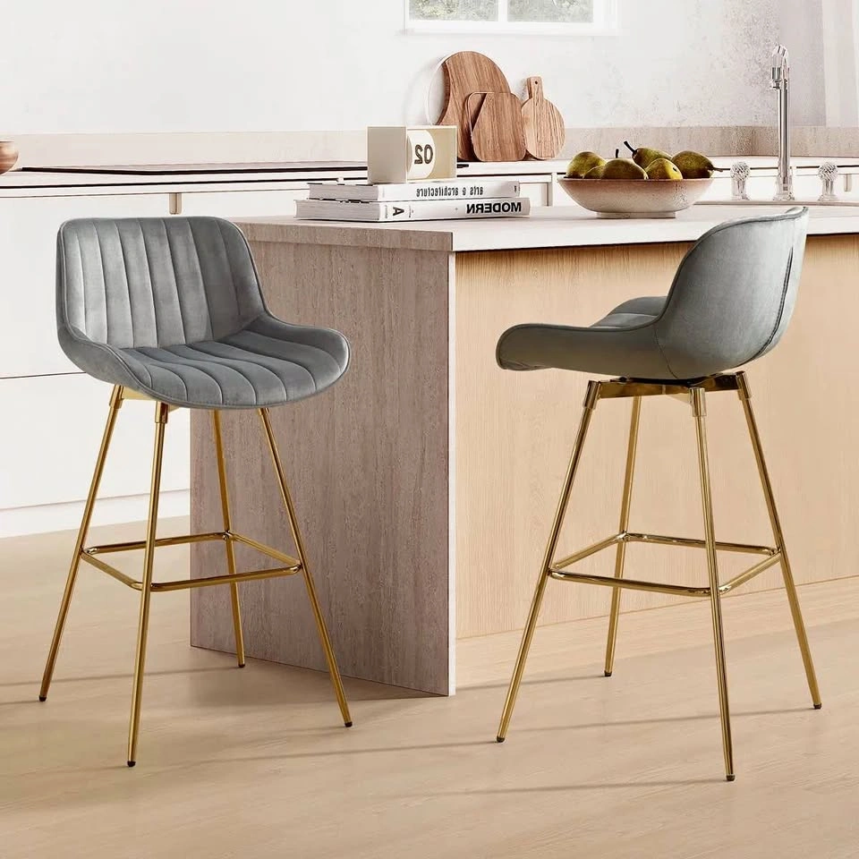 Neuhaus Swivel 28.34" Bar Stool (Set of 2)