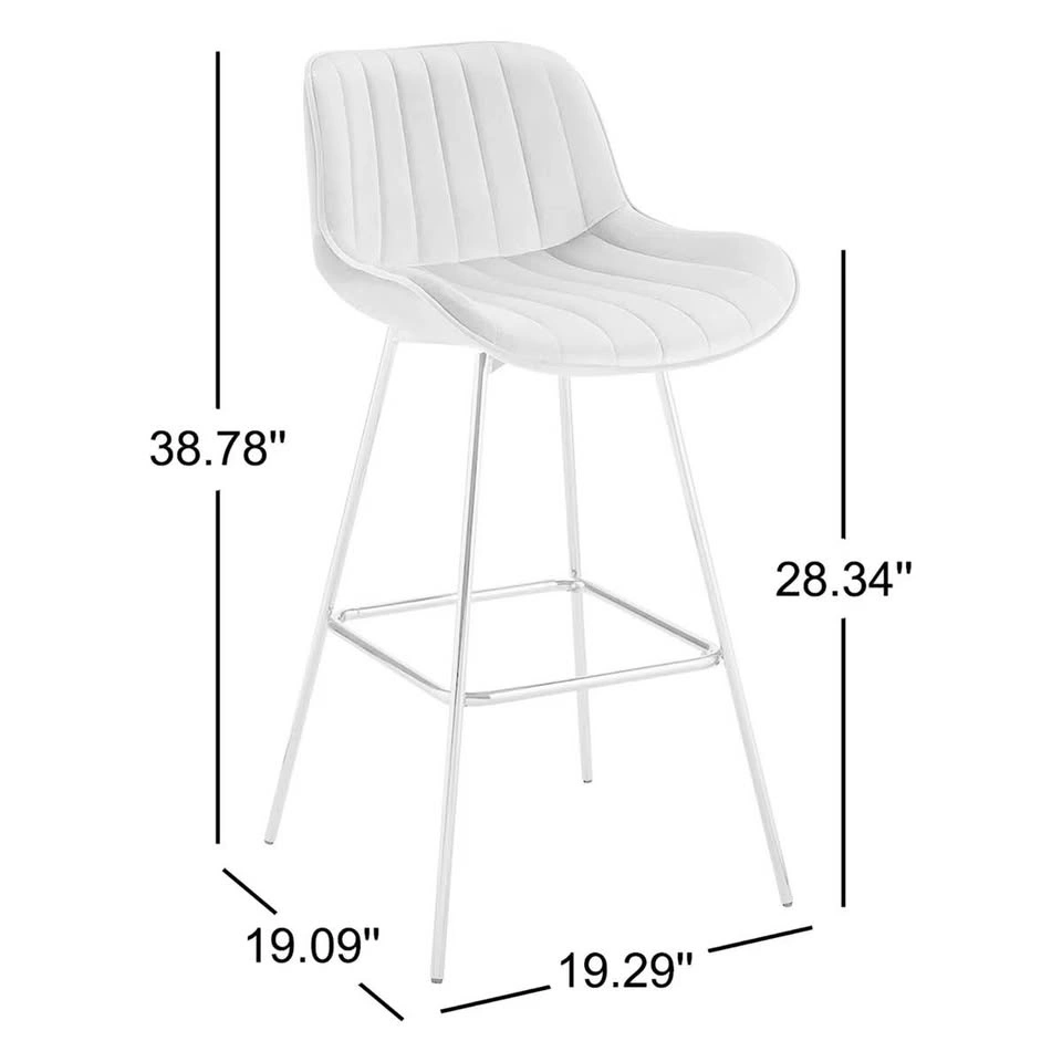 Neuhaus Swivel 28.34" Bar Stool (Set of 2) - photo 4