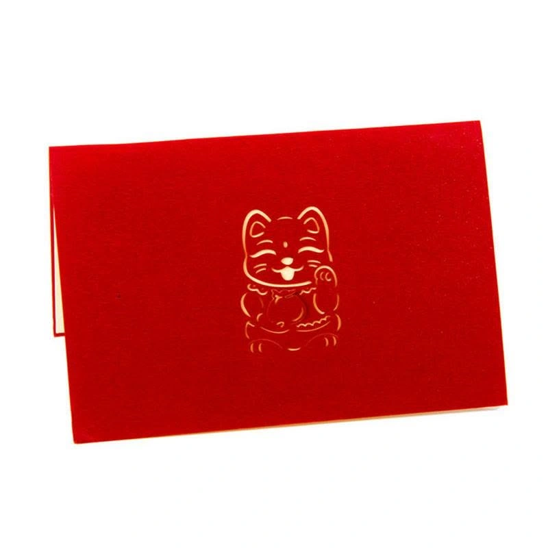 Lucky Cats Pop-up 3D Card - photo 4