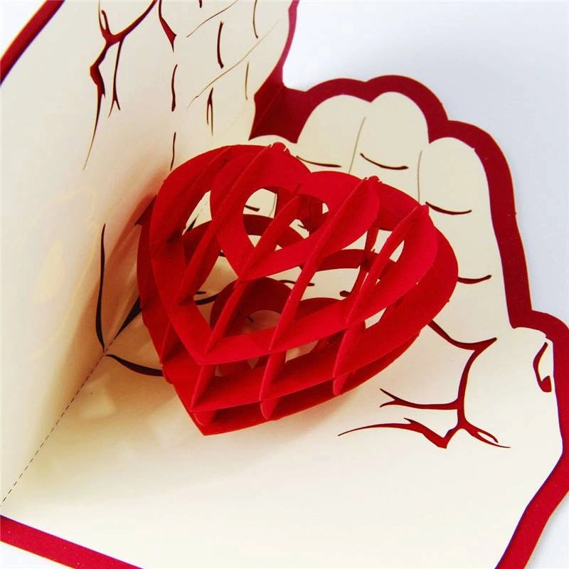 Love, Heart, Pop-up 3D Card - photo 3