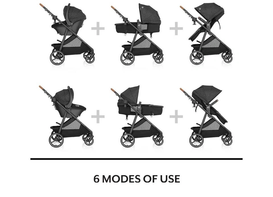 Evenflo Shyft Intuiti Travel System with Revolve180 Car Seat - photo 2