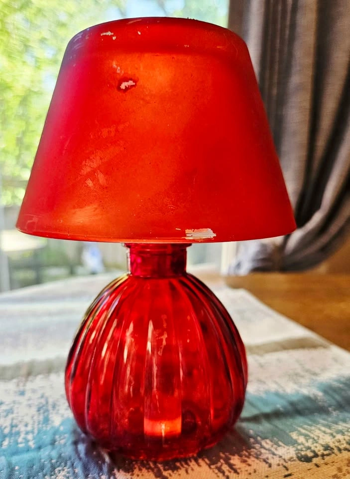 Cute Vintage Tealight Lamp / Candle Holder - photo 2