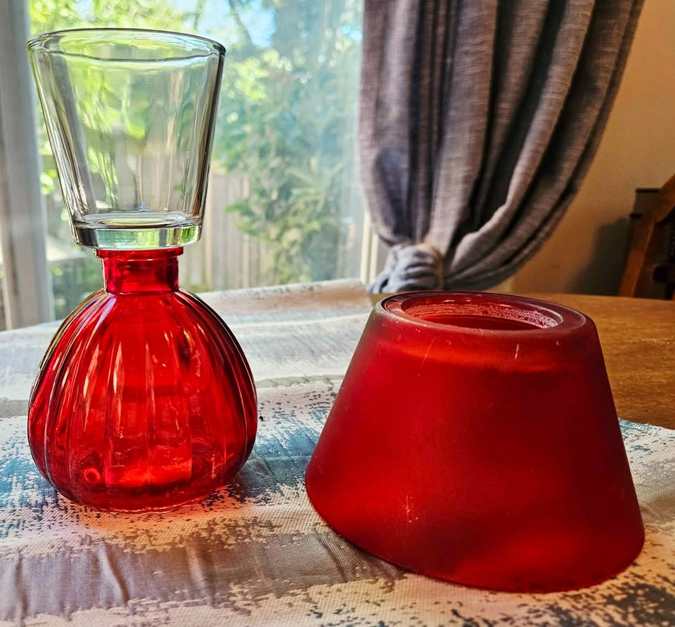 Cute Vintage Tealight Lamp / Candle Holder - photo 3