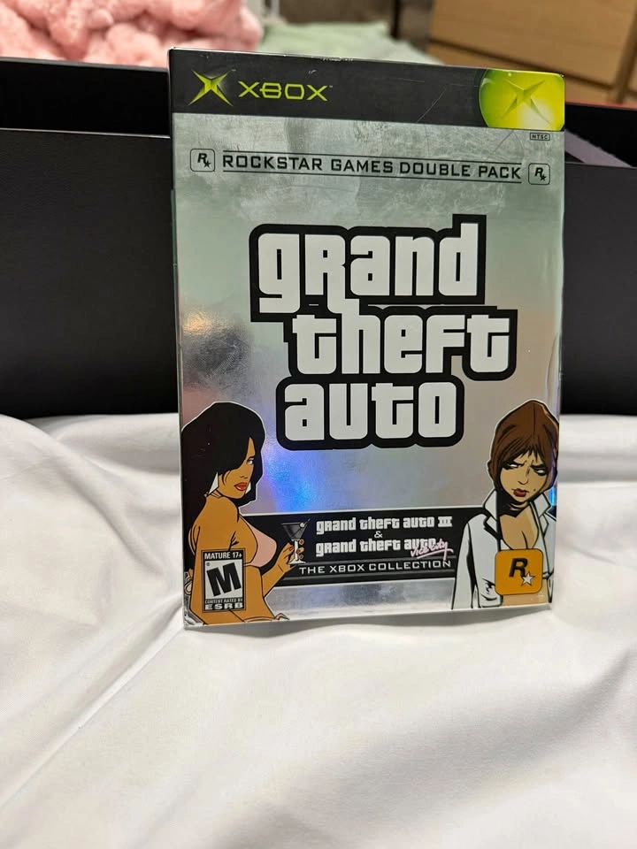 GTA III & Vice City Rockstar Games Double Pack Xbox – 1 SEALED