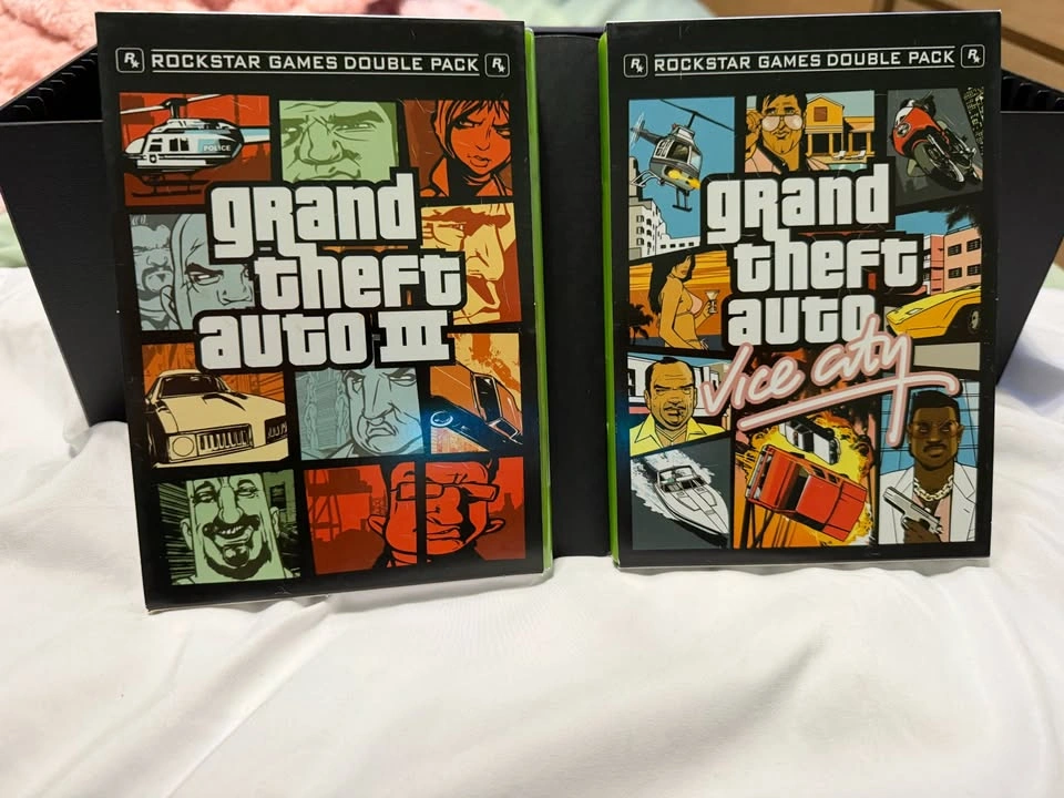 GTA III & Vice City Rockstar Games Double Pack Xbox – 1 SEALED - photo 3