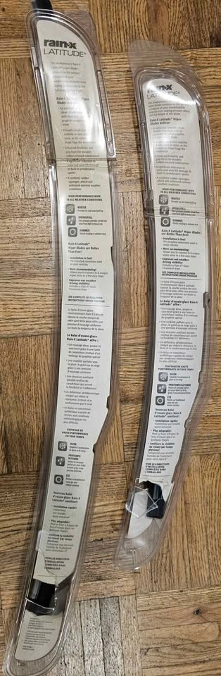 New Rain-X Latitude Windshield Wiper Blades Set - 26" & 16" - photo 2
