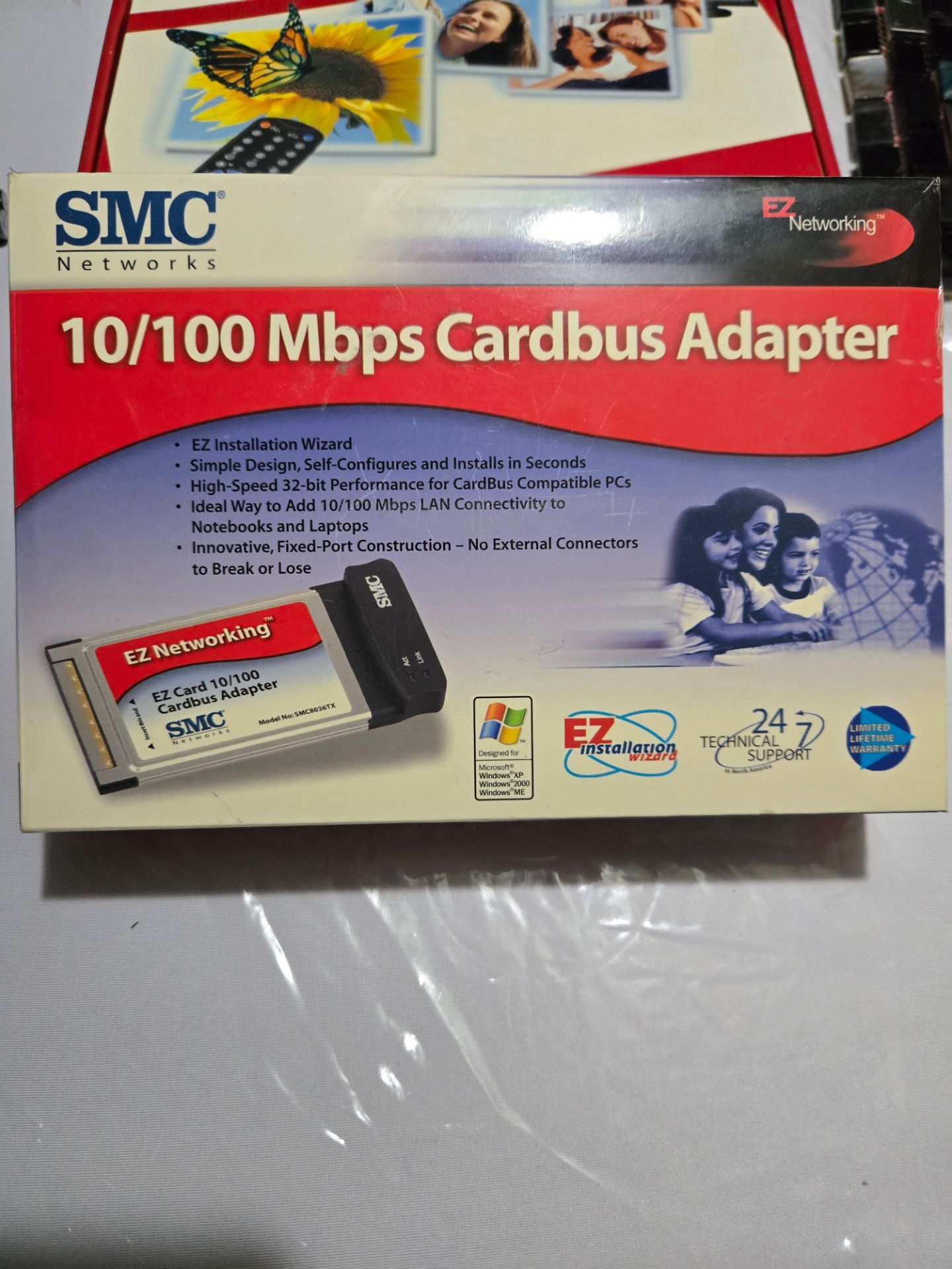 SMC Network 10/100Mbps Cardbus Adapter