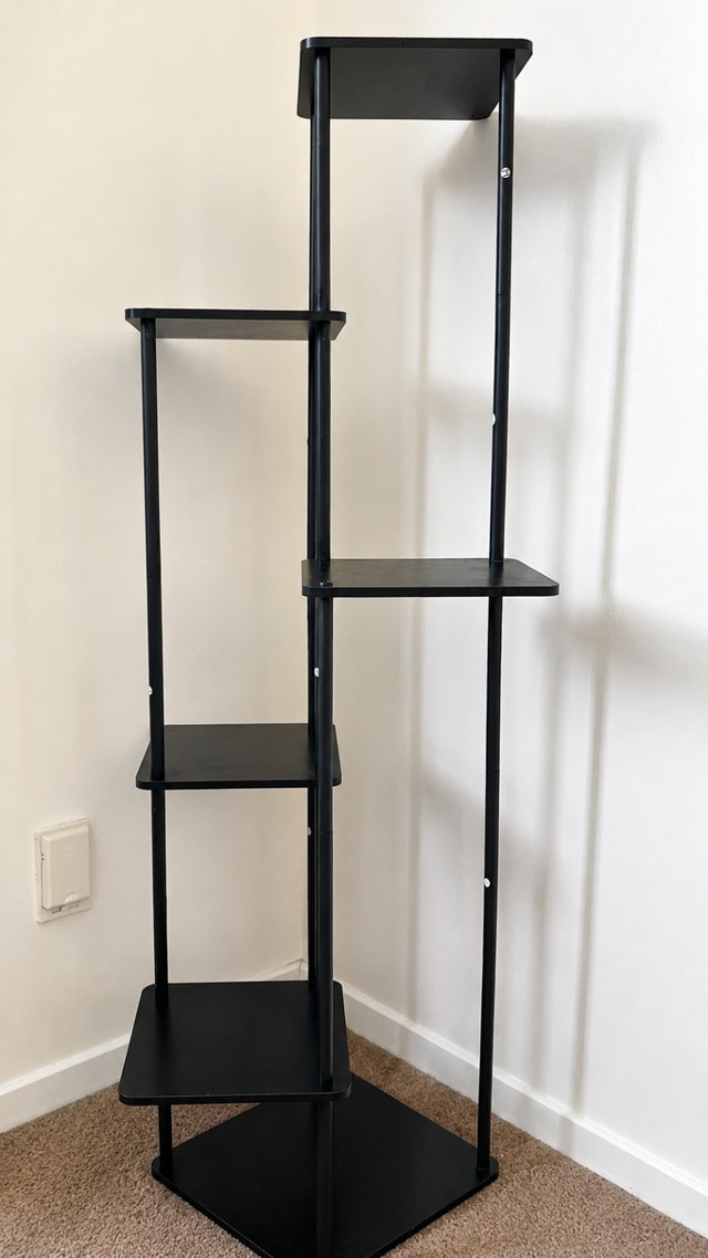 Furinno Turn-N-Tube 5-Tier Corner Display Rack / Plant Stand - photo 2