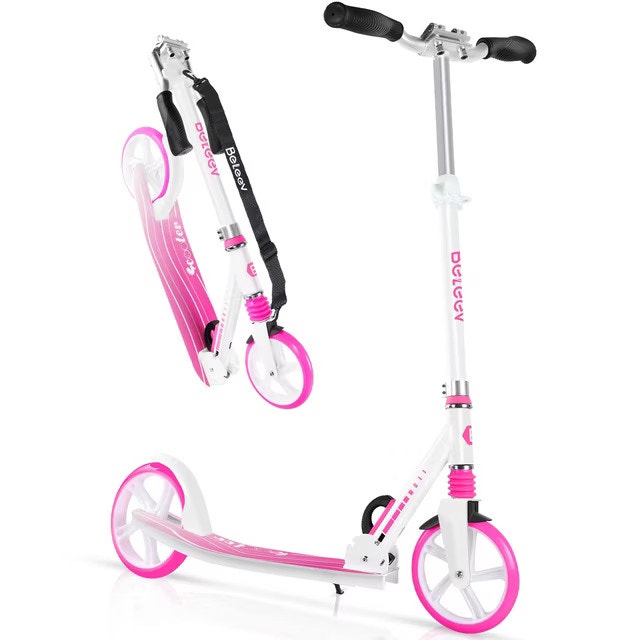 BELEEV V5 Folding Kick Scooter w/ 200mm Big Wheels