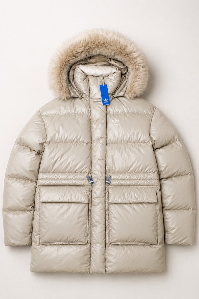 NWT adidas Originals Women's Puffed Long Winter Parka
