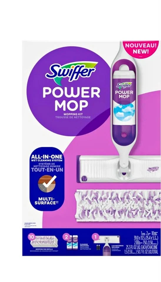Swiffer PowerMop All-in-One Wet Cleaning System