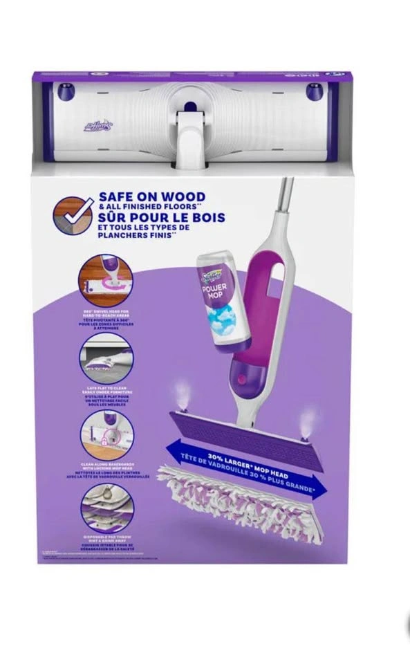 Swiffer PowerMop All-in-One Wet Cleaning System - photo 3