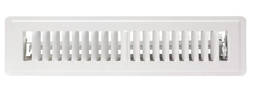 Decor Grates 2" x 12" White Steel Floor Registers (8-Pack) - photo 5