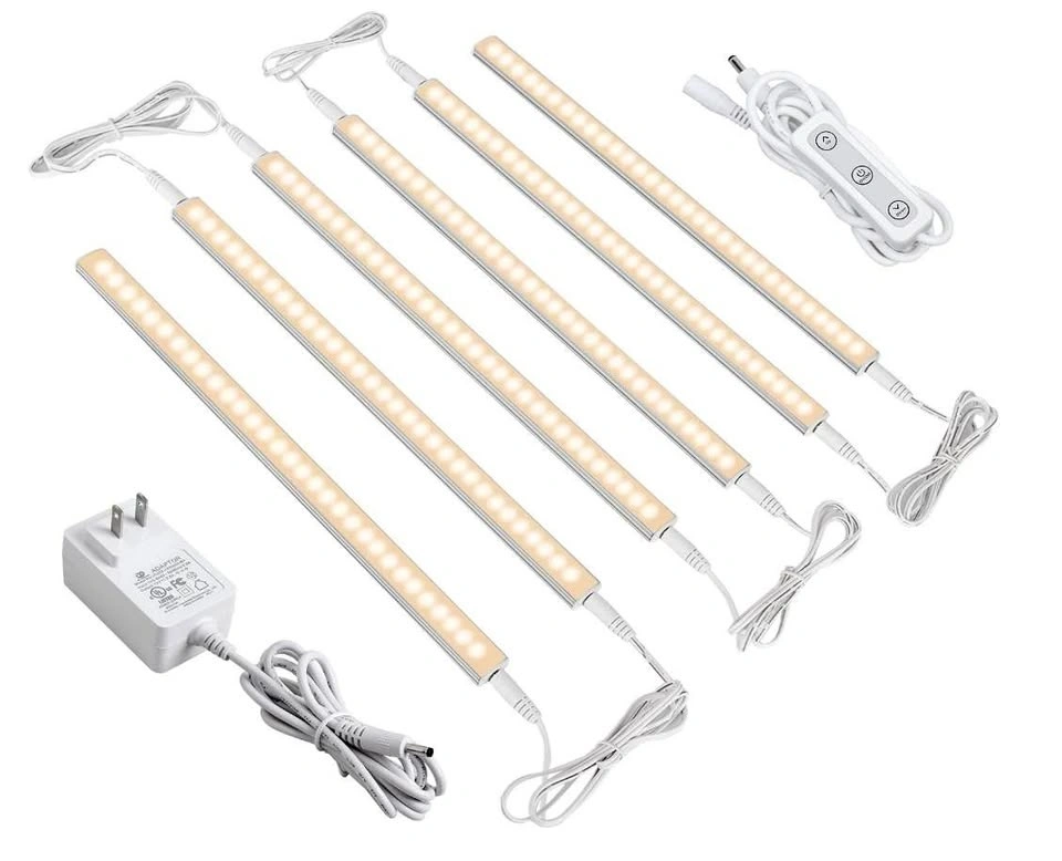 BRAND NEW: 6-Pack Dimmable LED Under Cabinet Lighting Kit