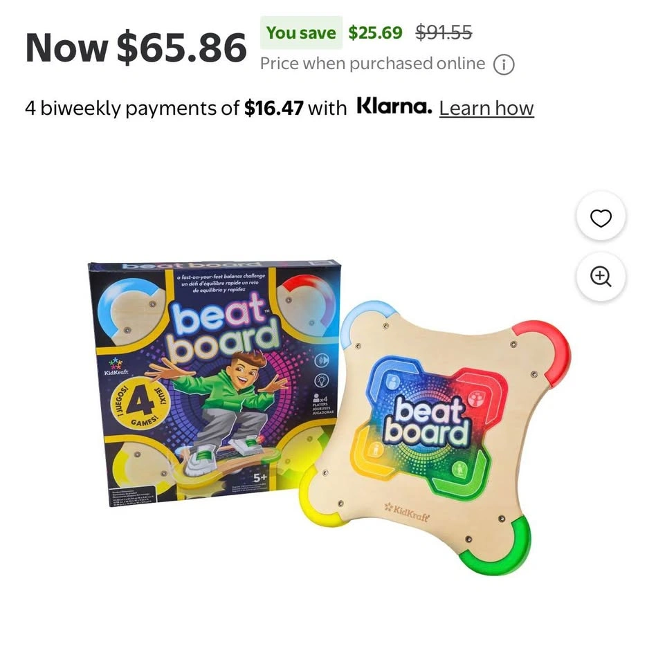 KidKraft Beat Board Balance Game brand new 2 pieces available - photo 5
