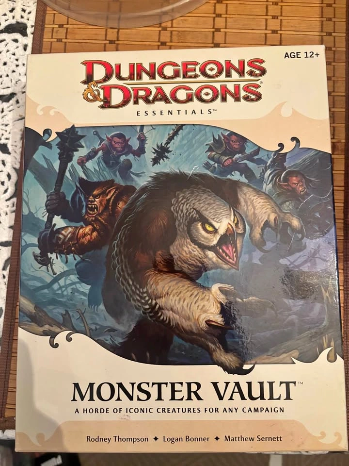 Dungeons & Dragons Essentials Monster Vault D&D *MISSING PIECES*