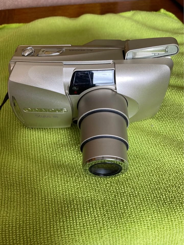 MINT Olympus Stylus 105 35mm Film Camera (Tested + Manual & Root - photo 2