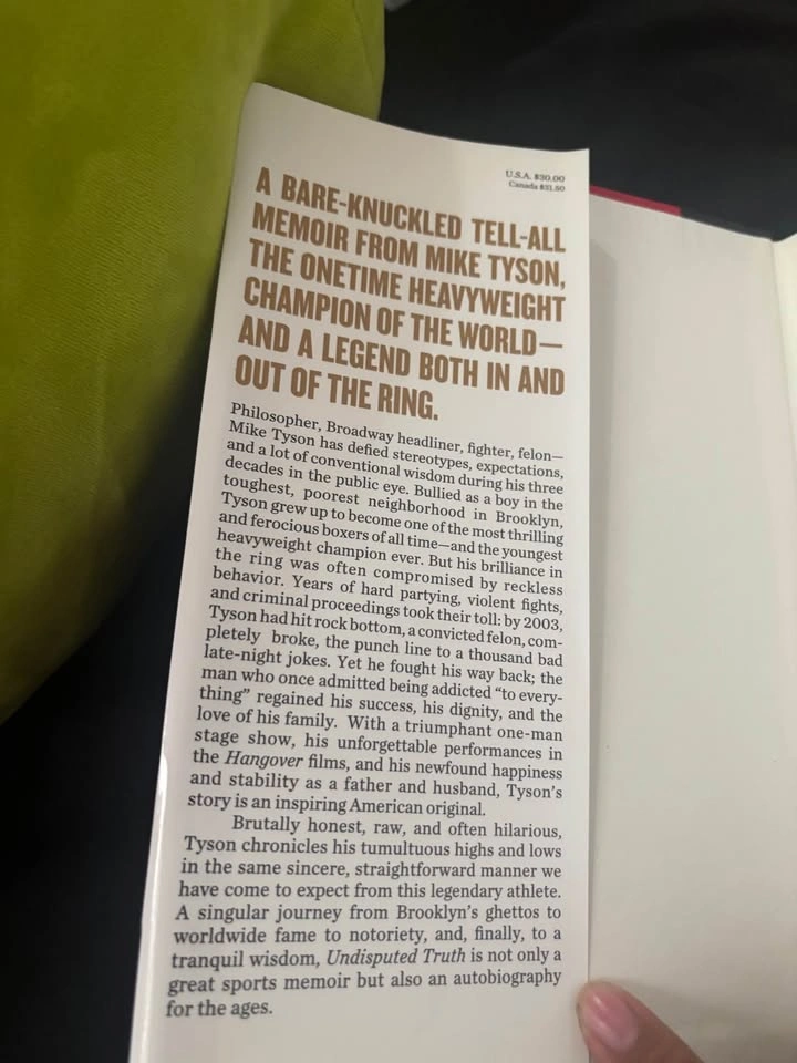Mike Tyson - Undisputed Truth hardcover book - photo 4