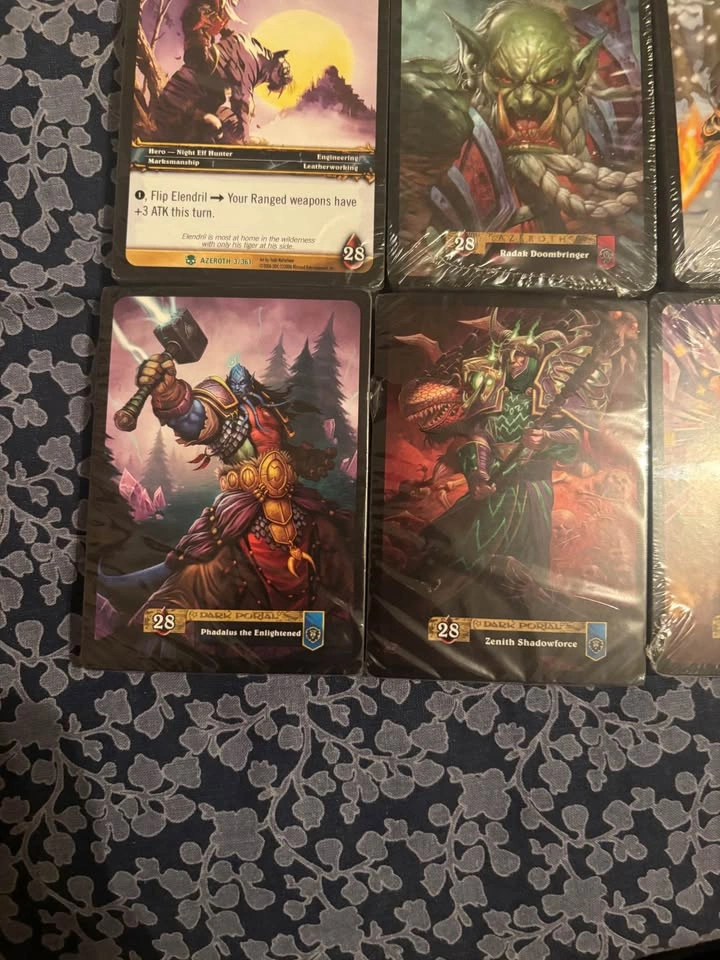 World of Warcraft sealed and unsealed starter decks - photo 2