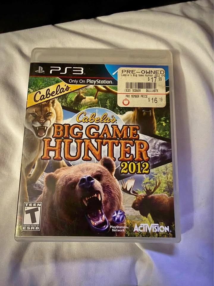 Cabela’s Big Game Hunter 2012 – PS3