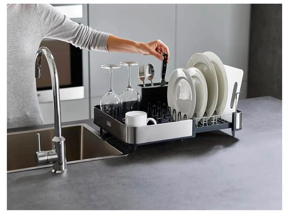 Joseph Joseph Extend Steel Expandable Dish Drying Rack - photo 2