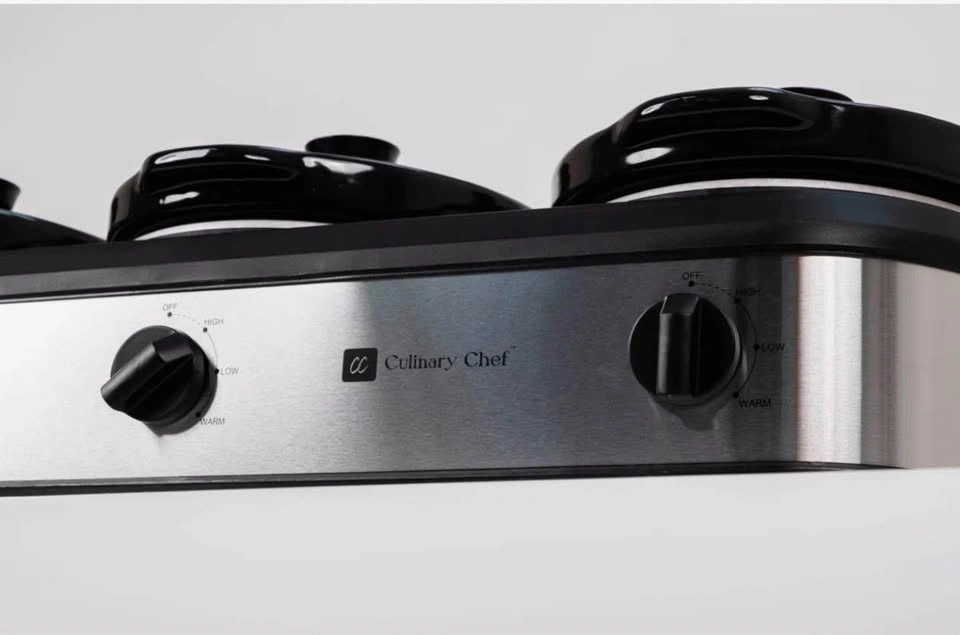 Culinary Chef Triple Slow Cooker Buffet Server Brand new - photo 3