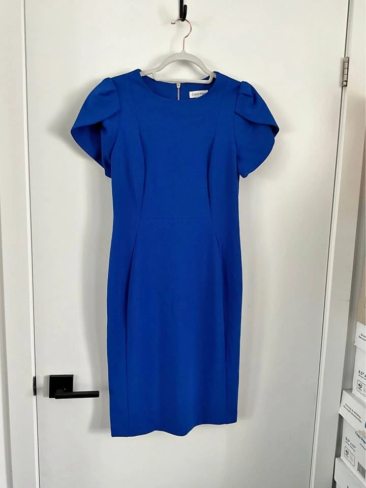 Calvin Klein Royal Blue Dress – Size 6