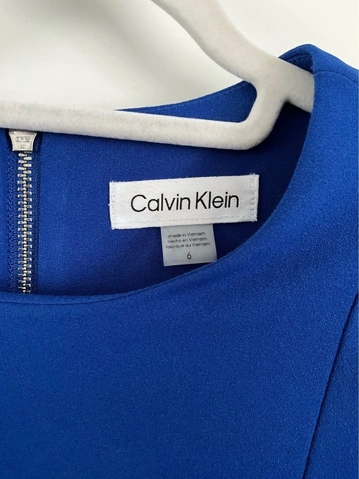 Calvin Klein Royal Blue Dress – Size 6 - photo 4