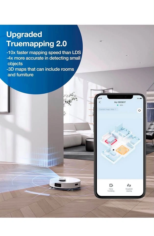 ECOVACS DEEBOT T10 Plus Robot Vacuum and Mop - Brand New - photo 4