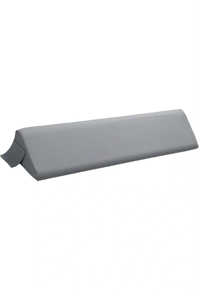 Grey Velvet Wedge Reading Pillow - photo 4