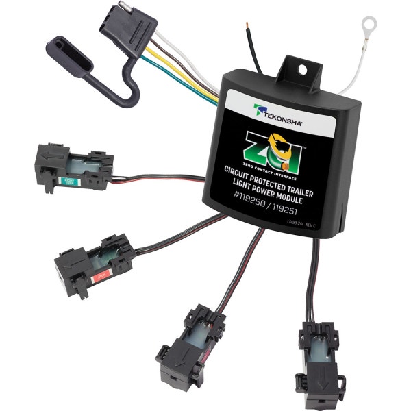 Tekonsha Trailer Light Modulite ZCI Harness 119250