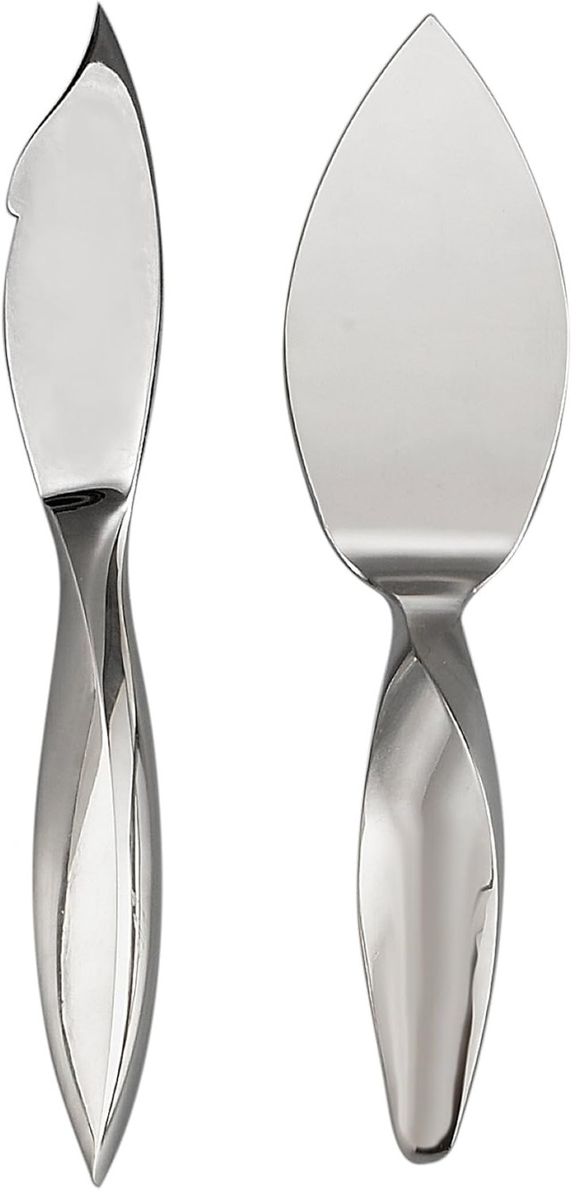 Nambe Arrondi Cake Knife & Server NEW 7601
